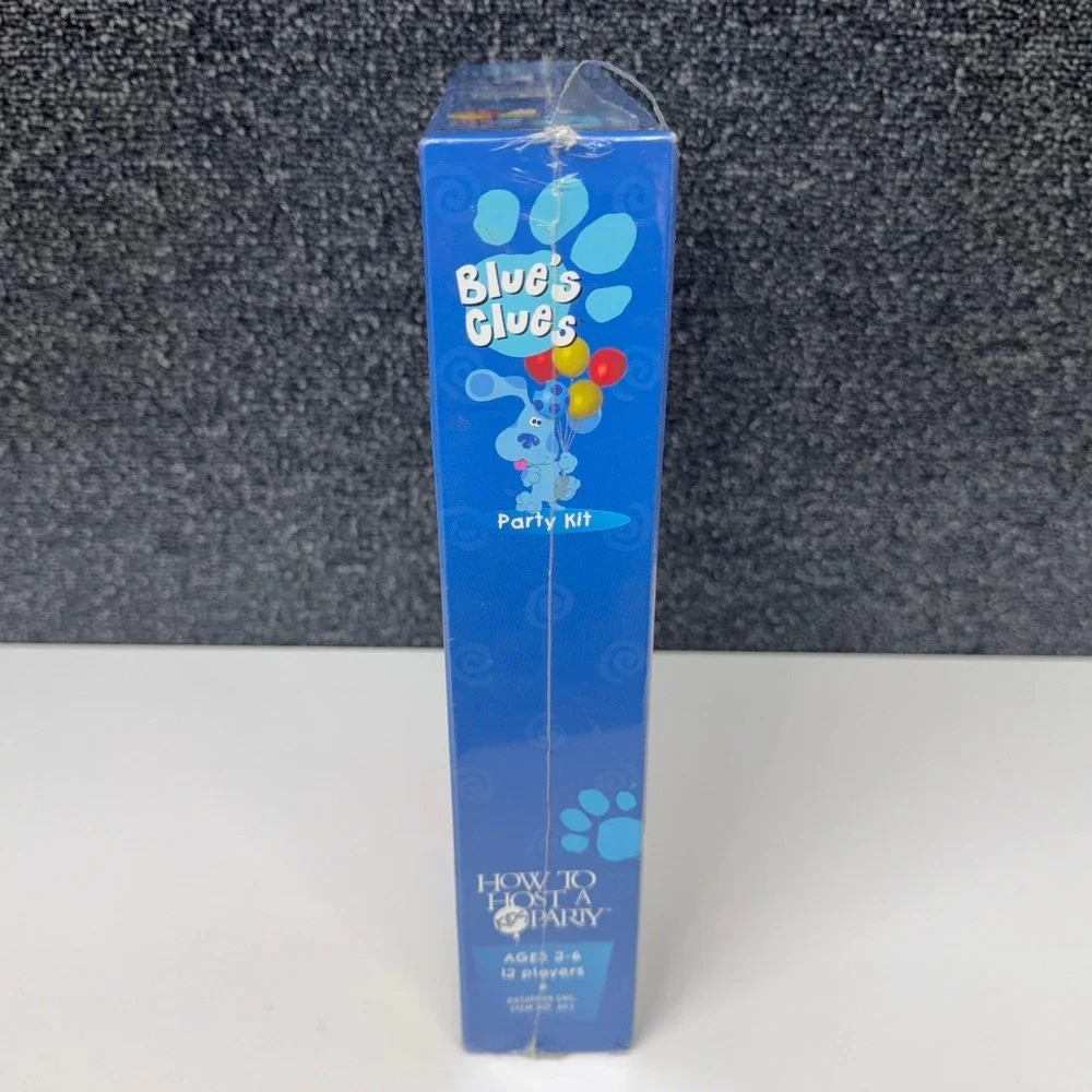 Vintage 1999 Blue's Clues How to Host a Kids Party Kit‎ Decipher Nickelodeon New